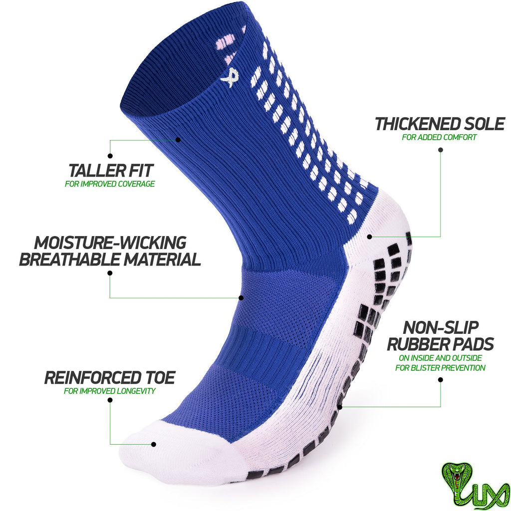 Anti Slip Soccer Socks (Calf) - LUX