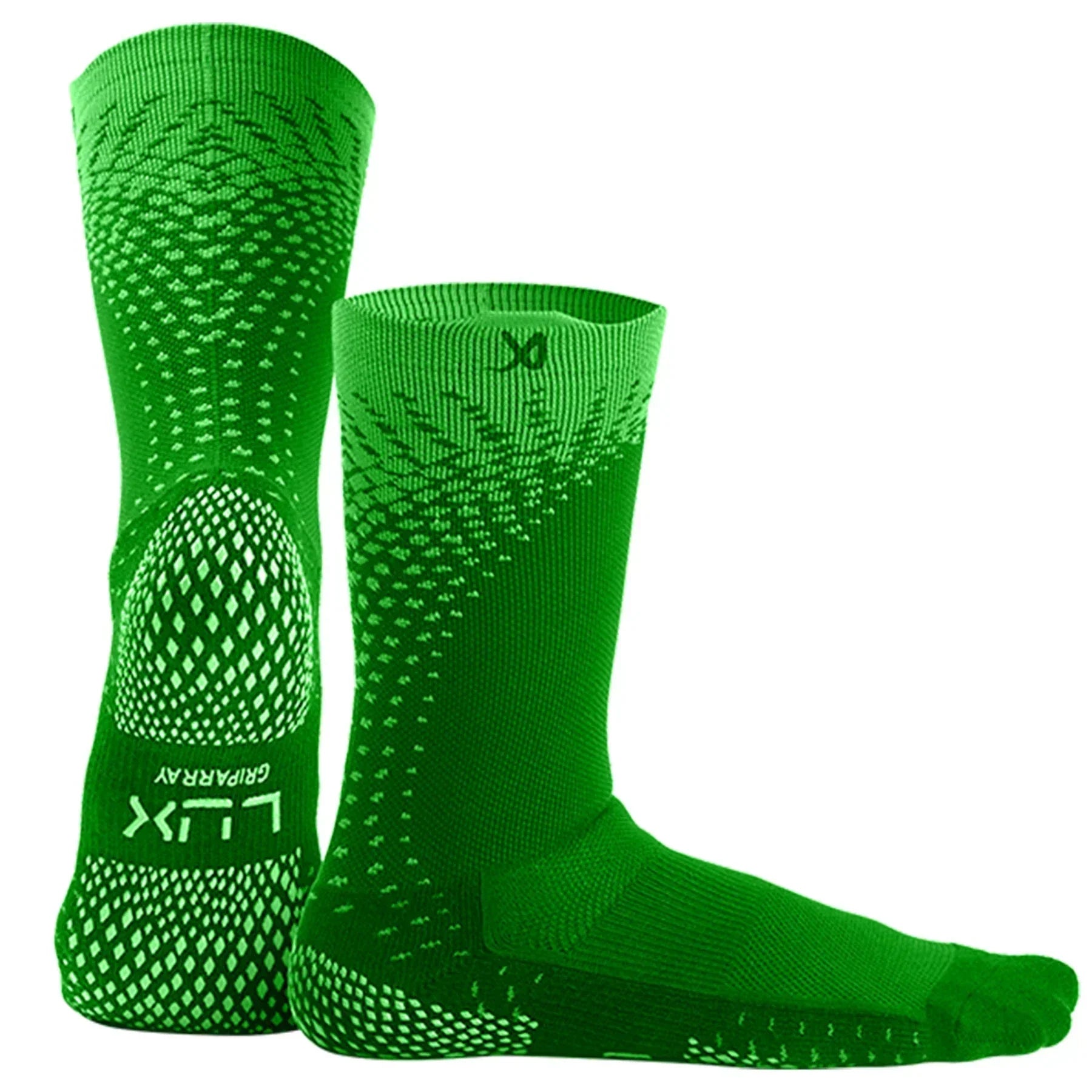 Sport socks - Performance Grip Cleat Socks - Green - LUX