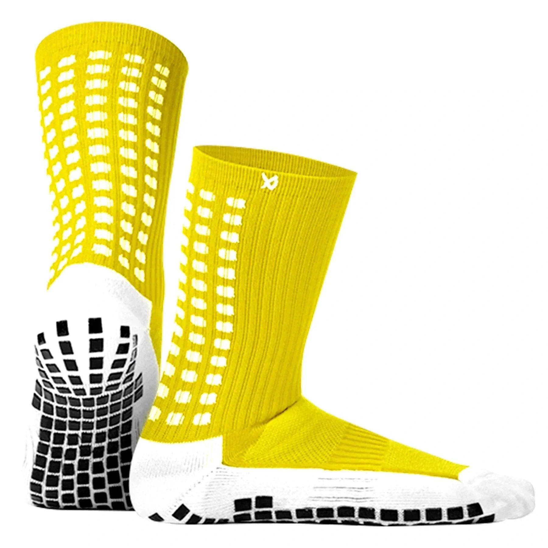 Anti Slip Soccer Socks (Calf) - Yellow