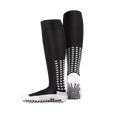 Calcetines Antideslizantes Fútbol Calcetines hasta la Rodilla - Negro - LUX