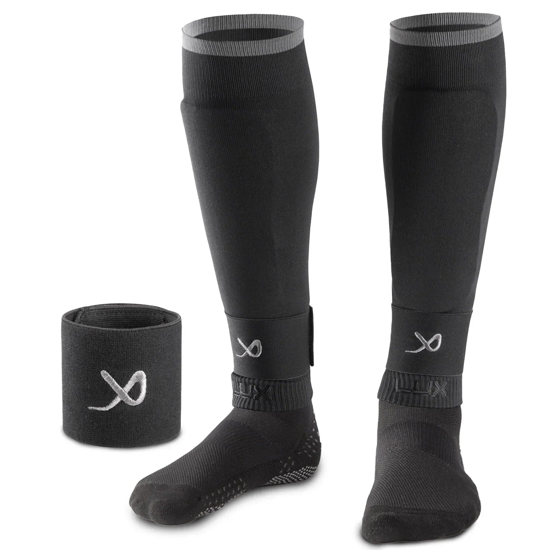 LUX Soccer Sleeves (Black)