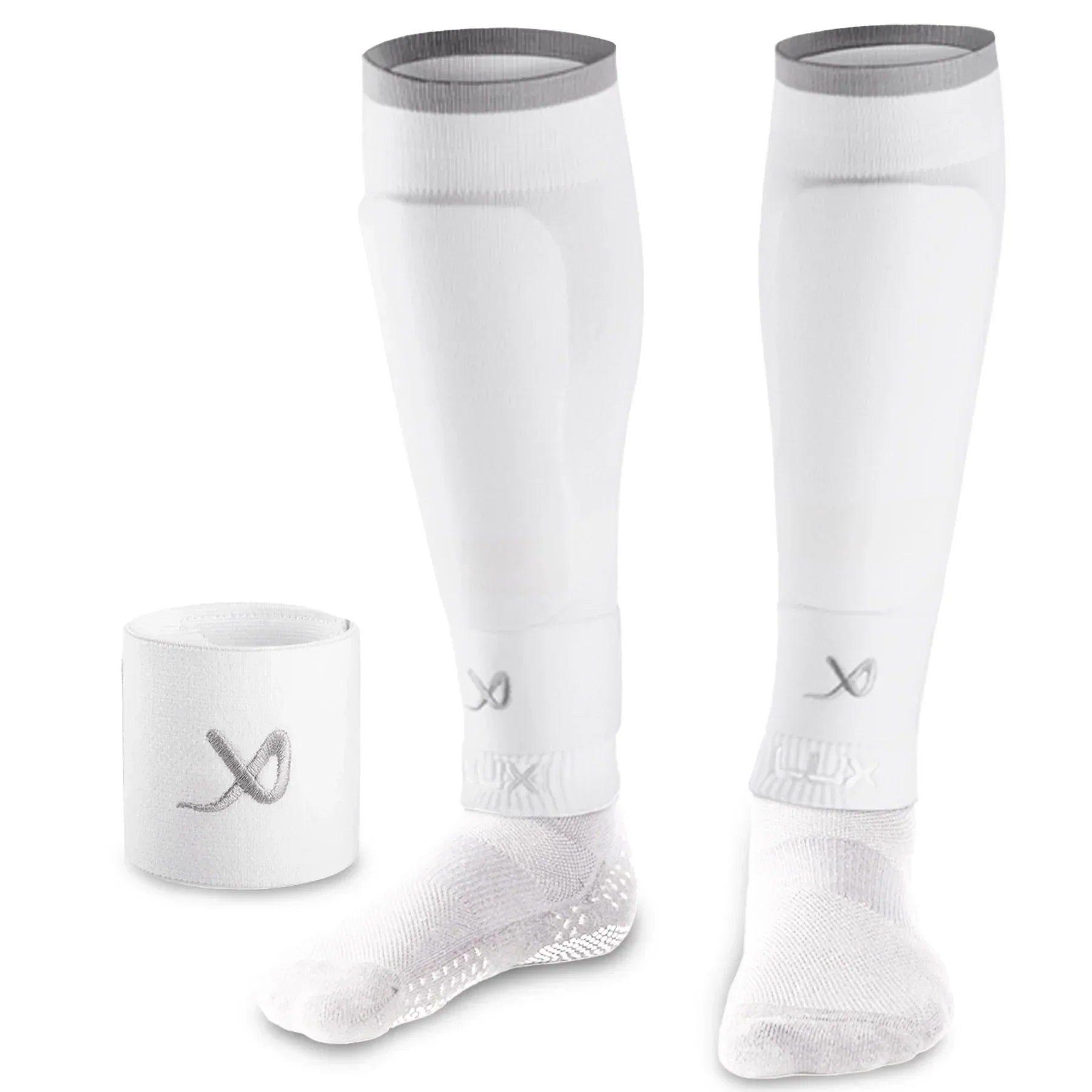 LUX Soccer Sleeves (White)