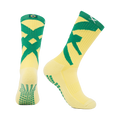 Soccer Grip Socks – Calf – Team Brazil