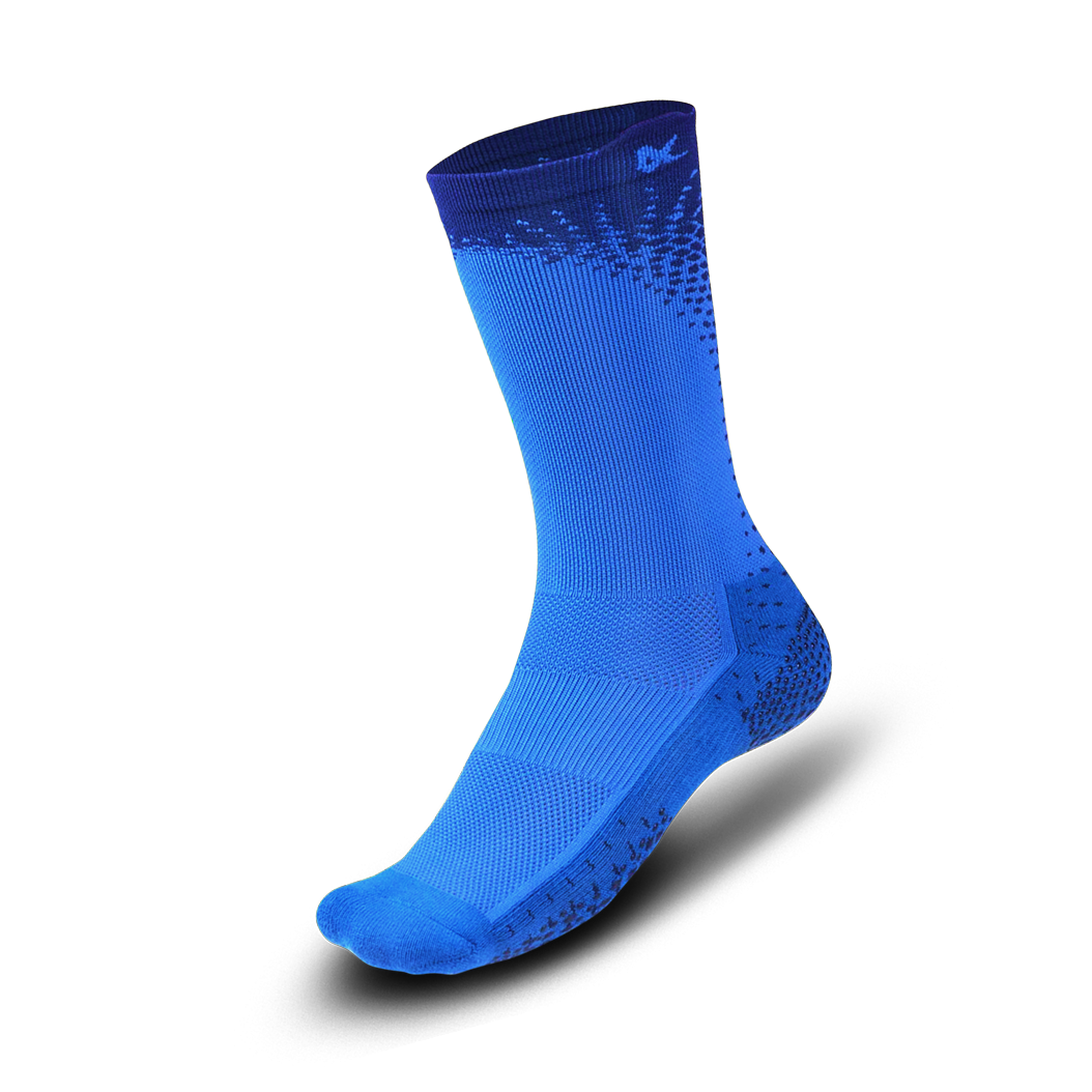 Soccer Grip Socks – GripArray – Blue