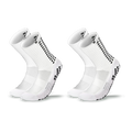 Junior Football Grip Socks – Calf – White – 2 Pack